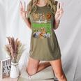 Wild About Preschool Teacher Student Preschool Zoo Safari Women's Heather T-Shirt Heather Olive