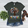100 Days In The Books Reading Teacher 100th Day Of School Women's Heather T-Shirt Heather Forest 100 Days In The Books Reading Teacher 100th Day Of School Women's Heather T-Shirt Heather Forest