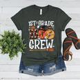 1st Grade Boo Crew Cute Ghost Halloween Teacher Kids Women's Heather T-Shirt Heather Forest 1st Grade Boo Crew Cute Ghost Halloween Teacher Kids Women's Heather T-Shirt Heather Forest
