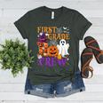 1st Grade Boo Crew Teacher Student Halloween Costume Women's Heather T-Shirt Heather Forest 1st Grade Boo Crew Teacher Student Halloween Costume Women's Heather T-Shirt Heather Forest