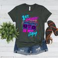1st Grade Is My Jam Vintage 80s 80's Teacher Student Retro Women's Heather T-Shirt Heather Forest