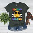 2nd Grade Teacher Shirts First Day Second Grade Shirt Girls Women's Heather T-Shirt Heather Forest