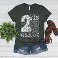 2nd Grade Typography Team 2nd Grade Teacher Back To School Women's Heather T-Shirt Heather Forest 2nd Grade Typography Team 2nd Grade Teacher Back To School Women's Heather T-Shirt Heather Forest