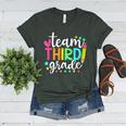 3rd Grade Team Pencil Teacher Student Back To School Girls Women's Heather T-Shirt Heather Forest 3rd Grade Team Pencil Teacher Student Back To School Girls Women's Heather T-Shirt Heather Forest