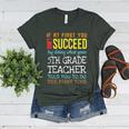 5th Grade Teacher Appreciation Women's Heather T-Shirt Heather Forest
