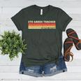 5TH GRADE TEACHER Job Title Profession Birthday Worker Women's Heather T-Shirt Heather Forest