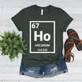 6 7 Meme Science Teacher Chemistry Holmium Women's Heather T-Shirt Heather Forest 6 7 Meme Science Teacher Chemistry Holmium Women's Heather T-Shirt Heather Forest