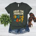 67 Meme Pemdas Elementary Math Teacher Brainrot Joke Women's Heather T-Shirt Heather Forest