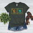 67 Meme Six Seven Teacher Science Periodic Table Women's Heather T-Shirt Heather Forest