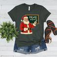67 Teacher Christmas Santa Six Seven Meme Brainrot Math Joke Women's Heather T-Shirt Heather Forest