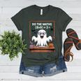 67 Teacher Halloween Ghost Six Seven Meme Do The Maths Women's Heather T-Shirt Heather Forest 67 Teacher Halloween Ghost Six Seven Meme Do The Maths Women's Heather T-Shirt Heather Forest