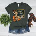 67 Teacher Halloween Skeleton Women's Heather T-Shirt Heather Forest 67 Teacher Halloween Skeleton Women's Heather T-Shirt Heather Forest