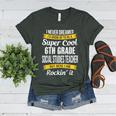 6th Grade Social Studies Teacher Appreciation Women's Heather T-Shirt Heather Forest 6th Grade Social Studies Teacher Appreciation Women's Heather T-Shirt Heather Forest