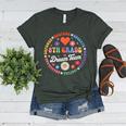 8th Grade Dream Team Eighth Grade Teacher Kid Back To School Women's Heather T-Shirt Heather Forest