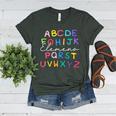 ABC Elemeno Kindergarten Teacher Boy Girl Kid Back To School Women's Heather T-Shirt Heather Forest ABC Elemeno Kindergarten Teacher Boy Girl Kid Back To School Women's Heather T-Shirt Heather Forest
