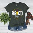 ABCD The Teacher Tour Last Day Of School Rockin' Teacher Women's Heather T-Shirt Heather Forest ABCD The Teacher Tour Last Day Of School Rockin' Teacher Women's Heather T-Shirt Heather Forest