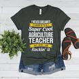 Agriculture Teacher Appreciation AG Teacher Women's Heather T-Shirt Heather Forest