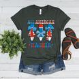 All American Teacher Pencil Coquette Bow USA Flag Teachers Women's Heather T-Shirt Heather Forest All American Teacher Pencil Coquette Bow USA Flag Teachers Women's Heather T-Shirt Heather Forest