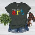 Art Teacher Artists Women's Heather T-Shirt Heather Forest Art Teacher Artists Women's Heather T-Shirt Heather Forest