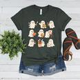 Art Teacher Ghost Halloween Artists Painter Teacher Spooky Women's Heather T-Shirt Heather Forest Art Teacher Ghost Halloween Artists Painter Teacher Spooky Women's Heather T-Shirt Heather Forest