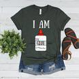 Art Teacher T-Shirt I Am The Glue Women's Heather T-Shirt Heather Forest Art Teacher T-Shirt I Am The Glue Women's Heather T-Shirt Heather Forest