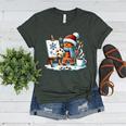 Artist Gingerbread Painter Art Teacher Student Christmas Women's Heather T-Shirt Heather Forest Artist Gingerbread Painter Art Teacher Student Christmas Women's Heather T-Shirt Heather Forest
