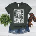 Artist Tarot Card Skeleton Painter Art Teacher Witchy Women's Heather T-Shirt Heather Forest Artist Tarot Card Skeleton Painter Art Teacher Witchy Women's Heather T-Shirt Heather Forest