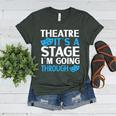Theater Teacher Drama Teacher Theater Nerd Actor Men Women Kids Women's Heather T-Shirt Heather Forest