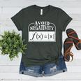 Avoid Negativity Math Teacher Women's Heather T-Shirt Heather Forest Avoid Negativity Math Teacher Women's Heather T-Shirt Heather Forest