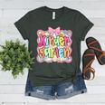 Back To School Kindergarten Preppy Teacher Girl Women's Heather T-Shirt Heather Forest Back To School Kindergarten Preppy Teacher Girl Women's Heather T-Shirt Heather Forest