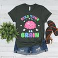 Back To School Kiss Your Brain Cute Teacher Appreciation Women's Heather T-Shirt Heather Forest Back To School Kiss Your Brain Cute Teacher Appreciation Women's Heather T-Shirt Heather Forest