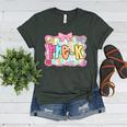 Back To School Pre-K Preppy Teacher Girl Women's Heather T-Shirt Heather Forest