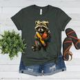 Back To School Raccoon Teachers Student Kids Women's Heather T-Shirt Heather Forest Back To School Raccoon Teachers Student Kids Women's Heather T-Shirt Heather Forest