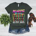 Back To School Retro Reading Is My Jam 80s Teacher Boombox Women's Heather T-Shirt Heather Forest Back To School Retro Reading Is My Jam 80s Teacher Boombox Women's Heather T-Shirt Heather Forest