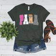 Back To School Teacher Para Preppy Checkered Para Life Women's Heather T-Shirt Heather Forest Back To School Teacher Para Preppy Checkered Para Life Women's Heather T-Shirt Heather Forest