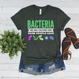 Bacteria Culture Biology Science Teacher Biologist Women's Heather T-Shirt Heather Forest