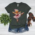 Ballet Dancer Gingerbread Christmas Dance Teacher Girl Women Women's Heather T-Shirt Heather Forest