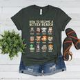 How To Become A Better Reader Animals Reading Teacher Women's Heather T-Shirt Heather Forest How To Become A Better Reader Animals Reading Teacher Women's Heather T-Shirt Heather Forest