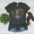Best Teacher Ever Teacher Motivational Appreciation Women's Heather T-Shirt Heather Forest Best Teacher Ever Teacher Motivational Appreciation Women's Heather T-Shirt Heather Forest