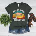 I Like Big Books Cannot Lie Librarian Reading Teacher Women's Heather T-Shirt Heather Forest I Like Big Books Cannot Lie Librarian Reading Teacher Women's Heather T-Shirt Heather Forest