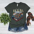 Books Rock Rock'n Roll Science Of Reading Teachers Guitar Women's Heather T-Shirt Heather Forest Books Rock Rock'n Roll Science Of Reading Teachers Guitar Women's Heather T-Shirt Heather Forest