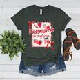 Bow Strawberry Kindergarten Is My Jam Teacher Kinder Team Women's Heather T-Shirt Heather Forest Bow Strawberry Kindergarten Is My Jam Teacher Kinder Team Women's Heather T-Shirt Heather Forest
