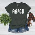 Boys Girls Teachers ABCD Rock Graphic Back To School Women's Heather T-Shirt Heather Forest Boys Girls Teachers ABCD Rock Graphic Back To School Women's Heather T-Shirt Heather Forest