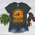 My Broom Broke So Now I Teach English Halloween Teacher Women's Heather T-Shirt Heather Forest My Broom Broke So Now I Teach English Halloween Teacher Women's Heather T-Shirt Heather Forest