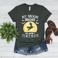 My Broom Broke So Now I Teach Math Teacher Halloween Costume For Men Women Women's Heather T-Shirt Heather Forest My Broom Broke So Now I Teach Math Teacher Halloween Costume For Men Women Women's Heather T-Shirt Heather Forest