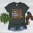 My Broom Broke So Now I Teach Music Teacher Halloween Women's Heather T-Shirt Heather Forest My Broom Broke So Now I Teach Music Teacher Halloween Women's Heather T-Shirt Heather Forest