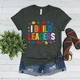 I Build Leaders Bricks Building Blocks Teacher Brick Builder Women's Heather T-Shirt Heather Forest I Build Leaders Bricks Building Blocks Teacher Brick Builder Women's Heather T-Shirt Heather Forest