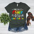 Some Call It Chaos We Call It Kindergarten Teacher Women's Heather T-Shirt Heather Forest Some Call It Chaos We Call It Kindergarten Teacher Women's Heather T-Shirt Heather Forest