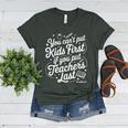 You Can't Put Kids First If You Put Teachers Last Red For Ed Women's Heather T-Shirt Heather Forest You Can't Put Kids First If You Put Teachers Last Red For Ed Women's Heather T-Shirt Heather Forest
