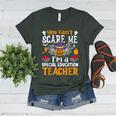 You Can't Scare Me I'm A Special Education Teacher Halloween Women's Heather T-Shirt Heather Forest You Can't Scare Me I'm A Special Education Teacher Halloween Women's Heather T-Shirt Heather Forest